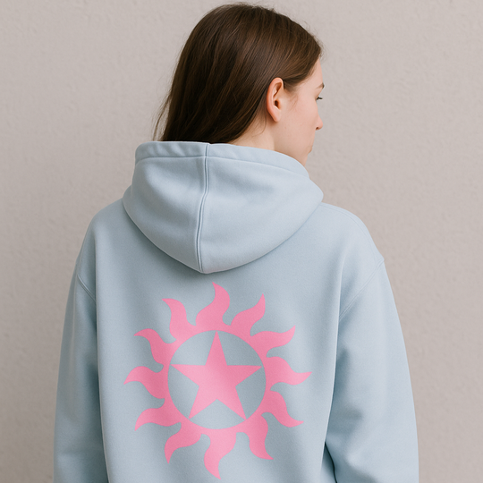 The Core Hoodie Ice Blue Hemsii Official