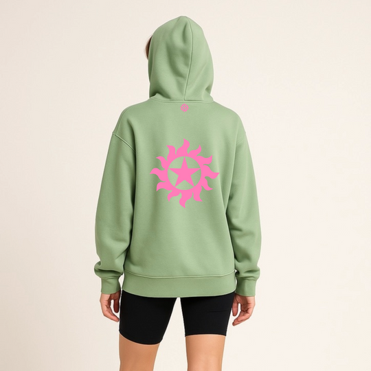 The Core Hoodie – Aloe Green Auringvar Clothing